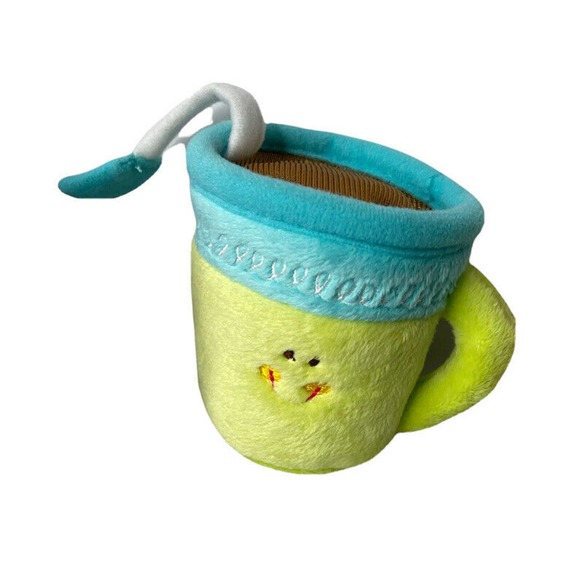 Early Years Soft Plush Babys First Tea Set Rattle Toys - Picture 7 of 10